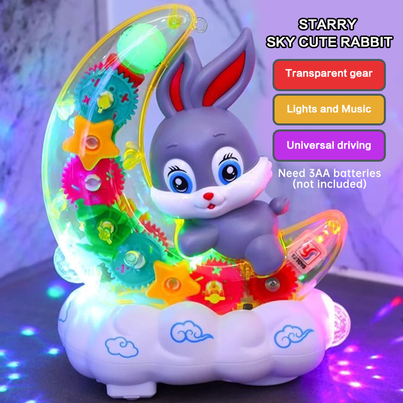 Baby Gear - Moon Rabbit Scooter de brinquedo elétrico