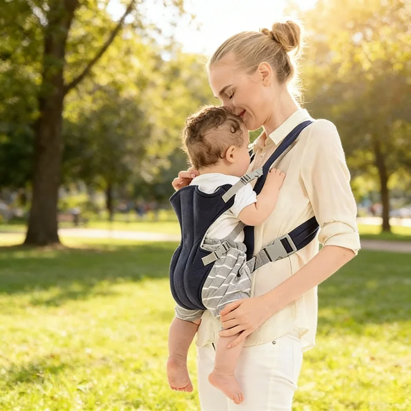 Ergonomic Baby Carrier Newborn To Toddler - Saco de carregar bebê portátil ergonômico