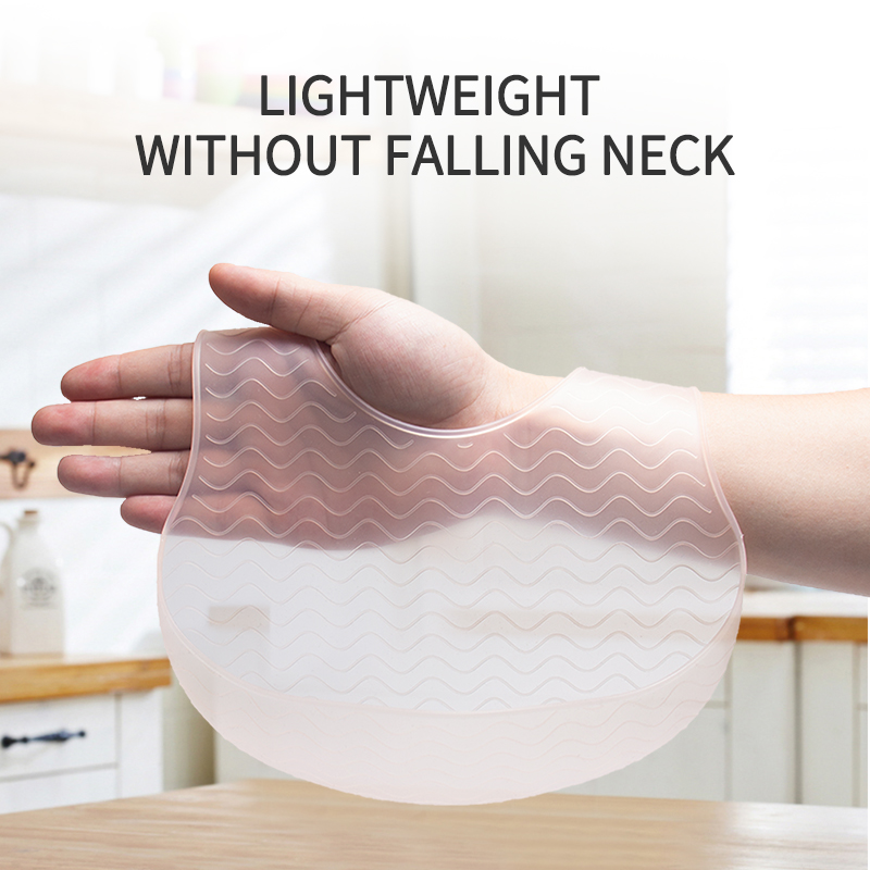Waterproof Baby Bibs Silicone - Babador de gelatina de silicone para