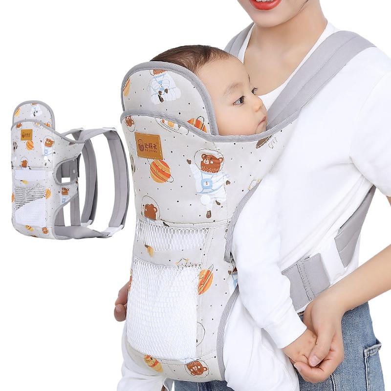 Ergonomic Baby Carrier Newborn To Toddler - Mochila Ergonômica Portátil para Recém-nascido, Portador