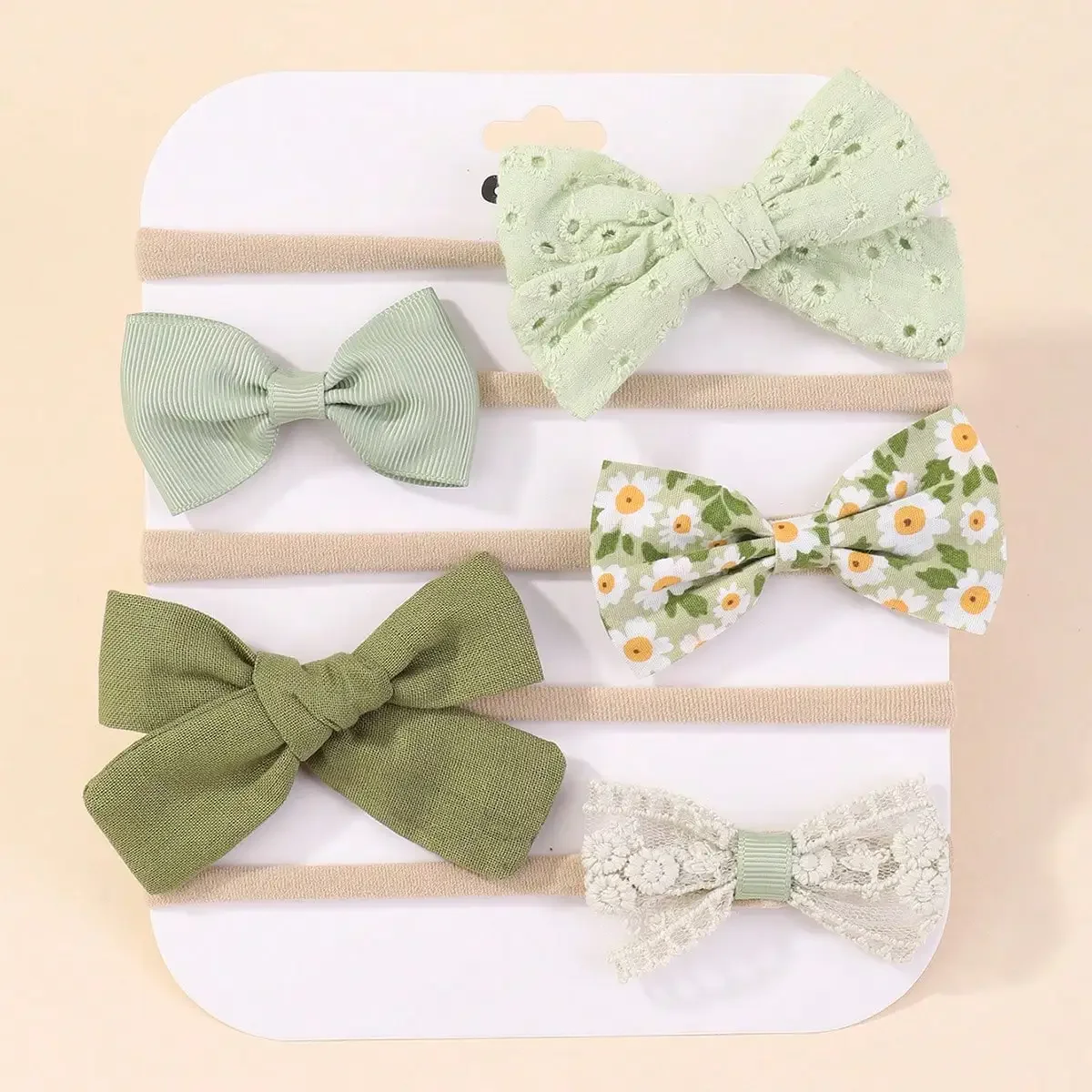 Baby Gear - 5 pçs/set bebê elástico bandana recém-nascido