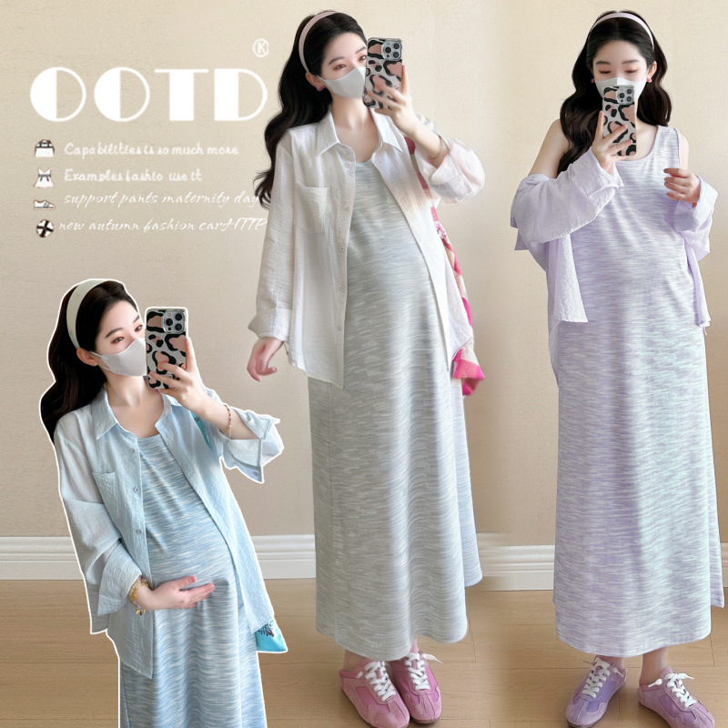 Maternity Wear - Conjunto de Maternidade Verão 2026: Vestido