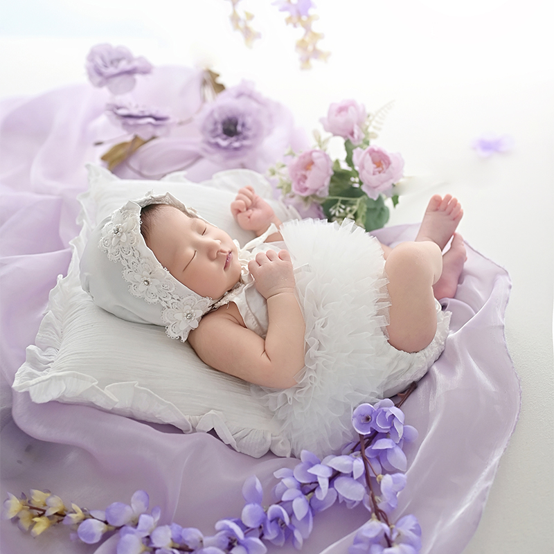 Infant Photography Props Outfit - Conjunto de Roupa para Fotografia de