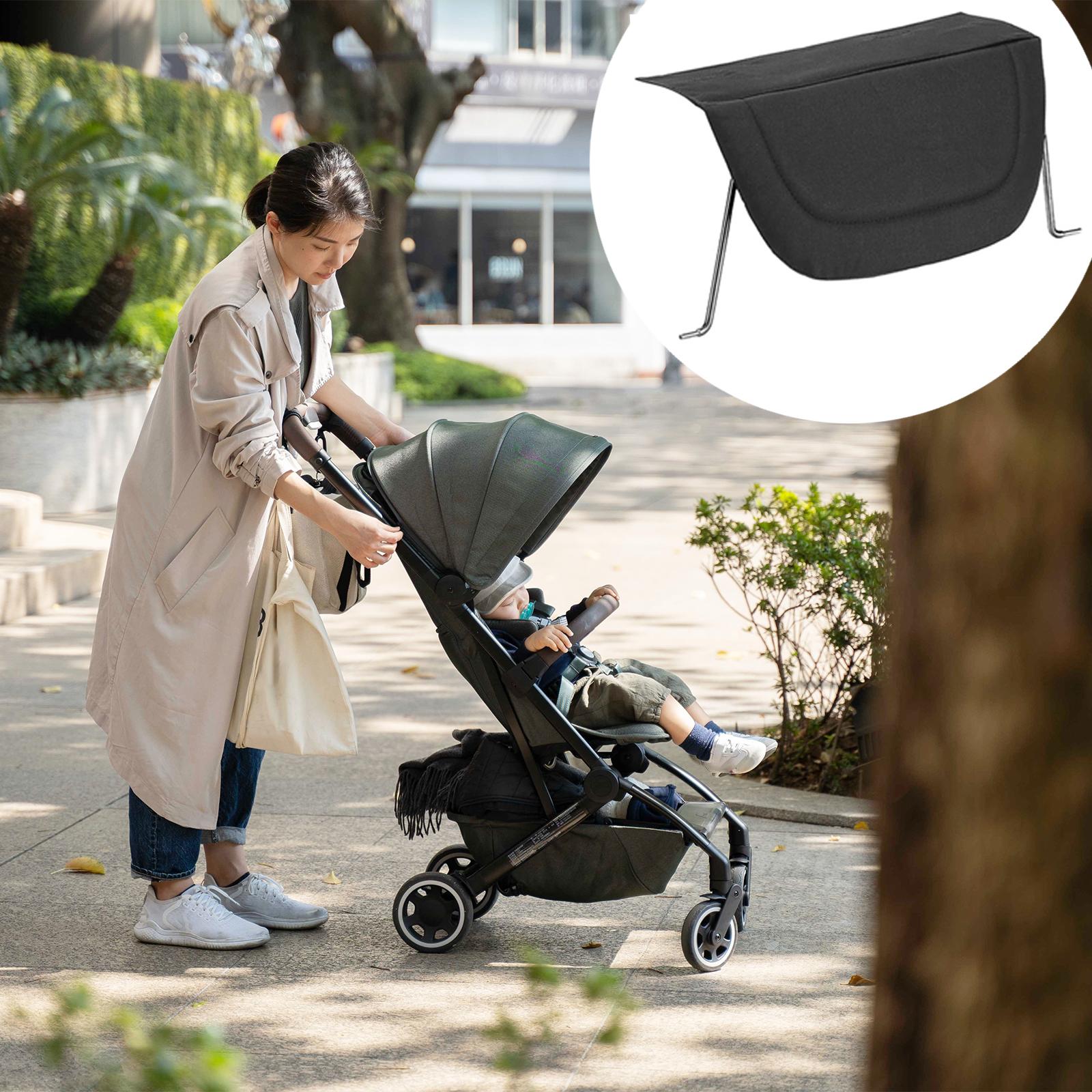 Lightweight Foldable Baby Stroller Compact - Descanso de Pés Extensível para Carrinho