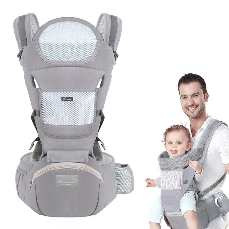 Ergonomic Baby Carrier Newborn To Toddler - Canguru Ergonômico Multifuncional para Bebês e