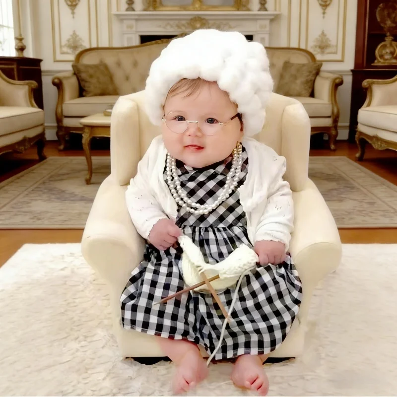 Infant Photography Props Outfit - Acessórios para Fotografia de Recém-Nascidos, Fantasia