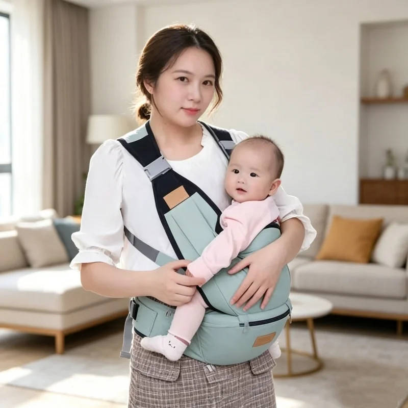 Ergonomic Baby Carrier Newborn To Toddler - Canguru Ergonômico Multifuncional Ajustável para Bebês