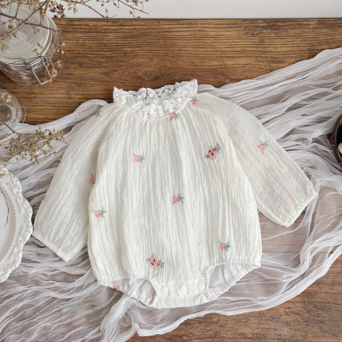 Verão bebê recém-nascido 0-18m - Newborn Baby Girl Romper Floral avaliação e preço