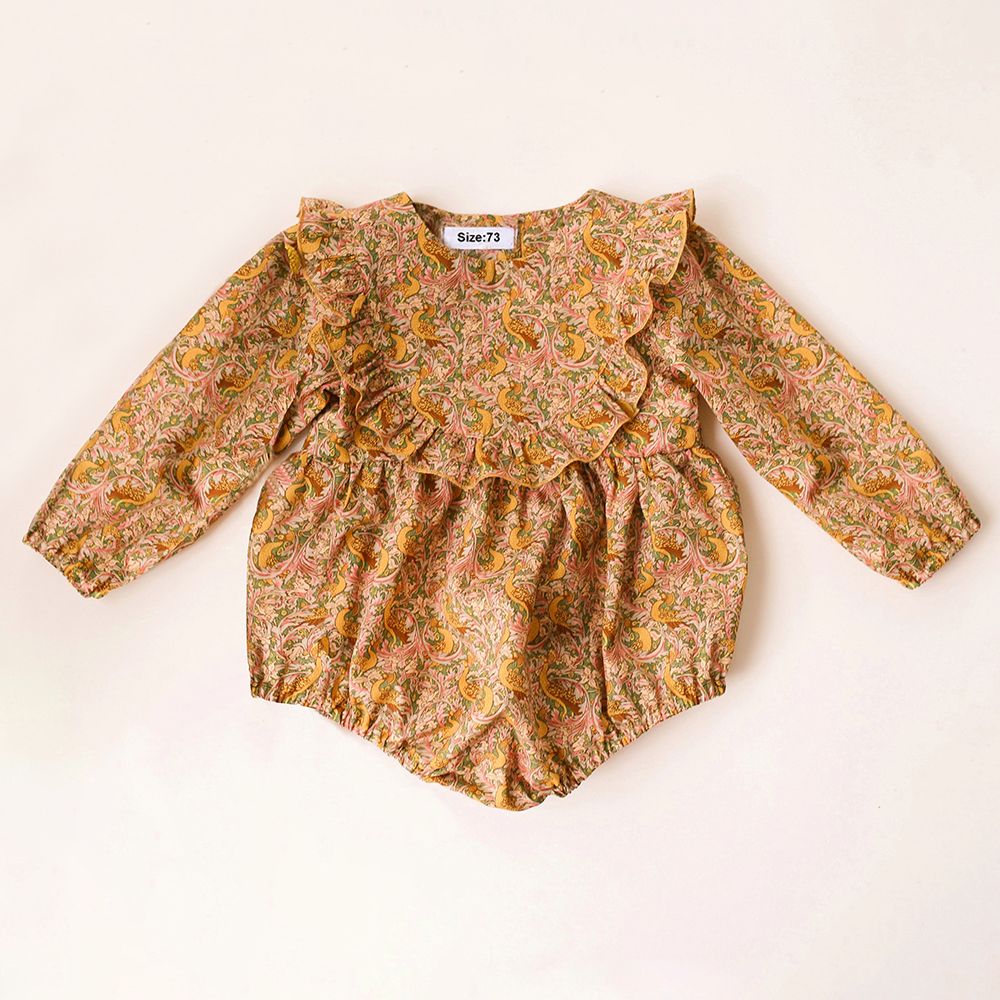 Roupas de bebê menina para 0-2 - Newborn Baby Girl Romper Floral avaliação e preço