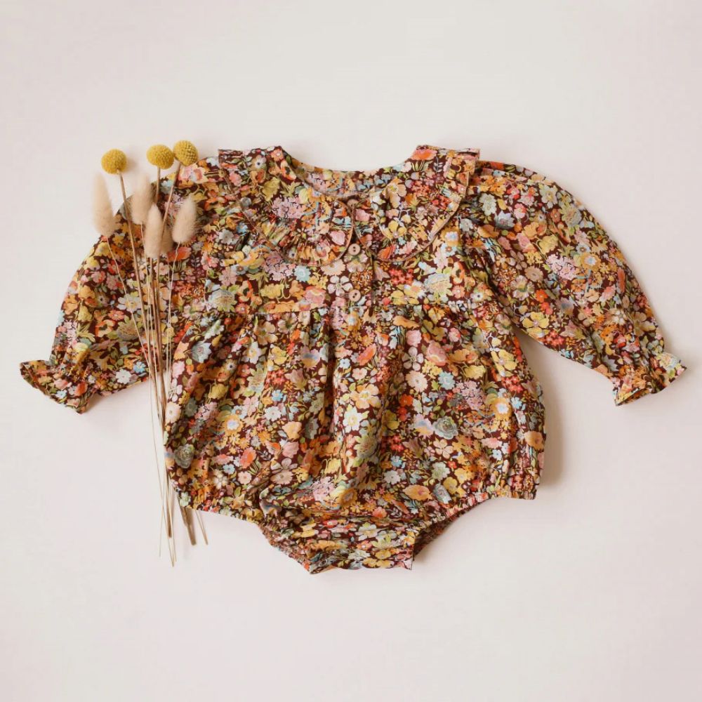 Roupas de bebê menina para 0-2 - Newborn Baby Girl Romper Floral avaliação e preço