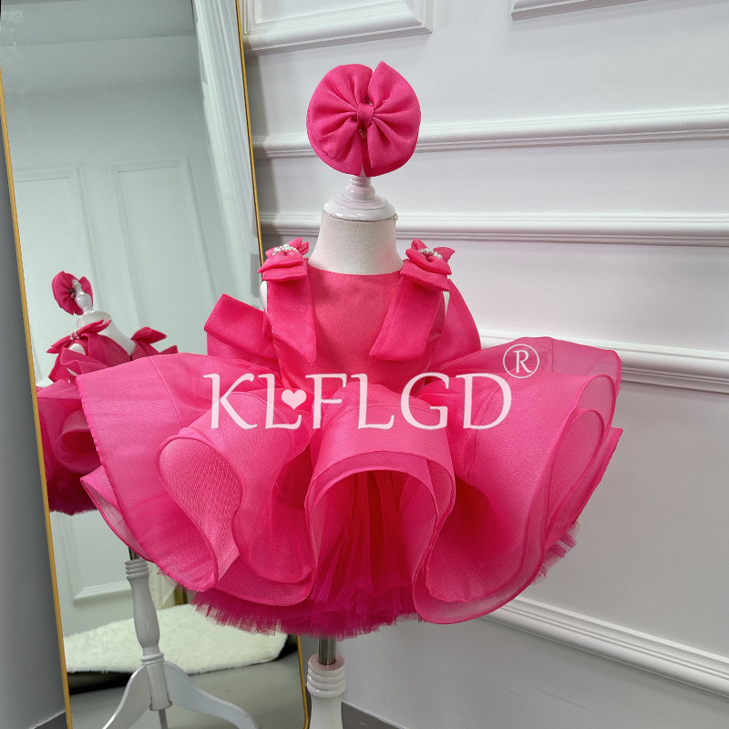 Vestido de Festa para Meninas  - Toddler Girl Tulle Party Dress avaliação e preço