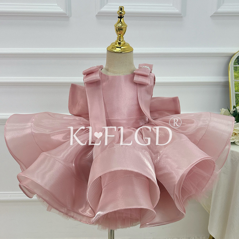 Vestido de Festa para Meninas  - Toddler Girl Tulle Party Dress avaliação e preço