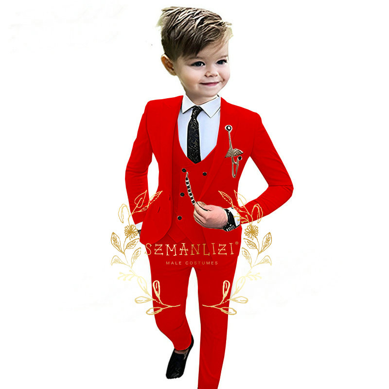 Colete blazer bege e calça par - Baby Boy Suit Set Baptism avaliação e preço