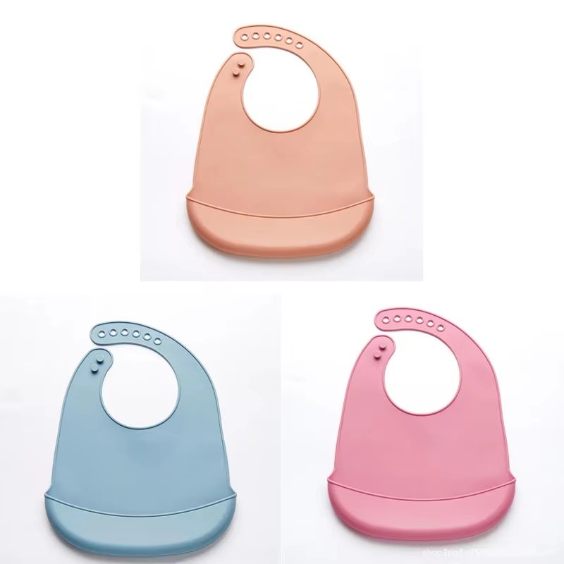 1/3 Peças Babadores de Bebê Aj - Waterproof Baby Bibs Silicone avaliação e preço
