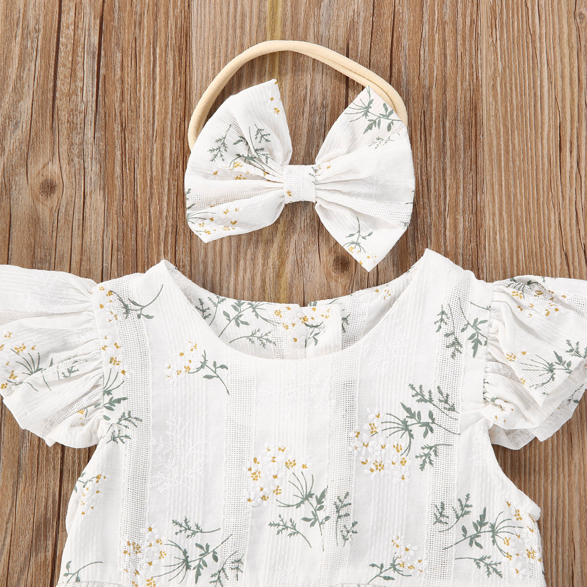 Bebê recém-nascido meninas mac - Newborn Baby Girl Romper Floral avaliação e preço