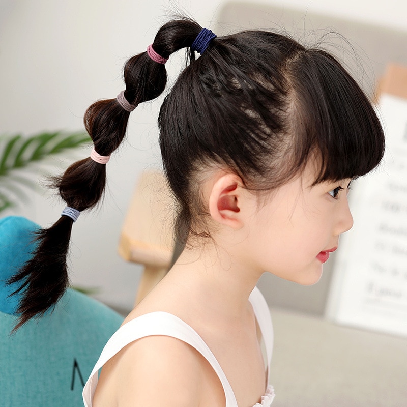 100pcs Bandas de cabelo Girl C - Baby Gear avaliação e preço