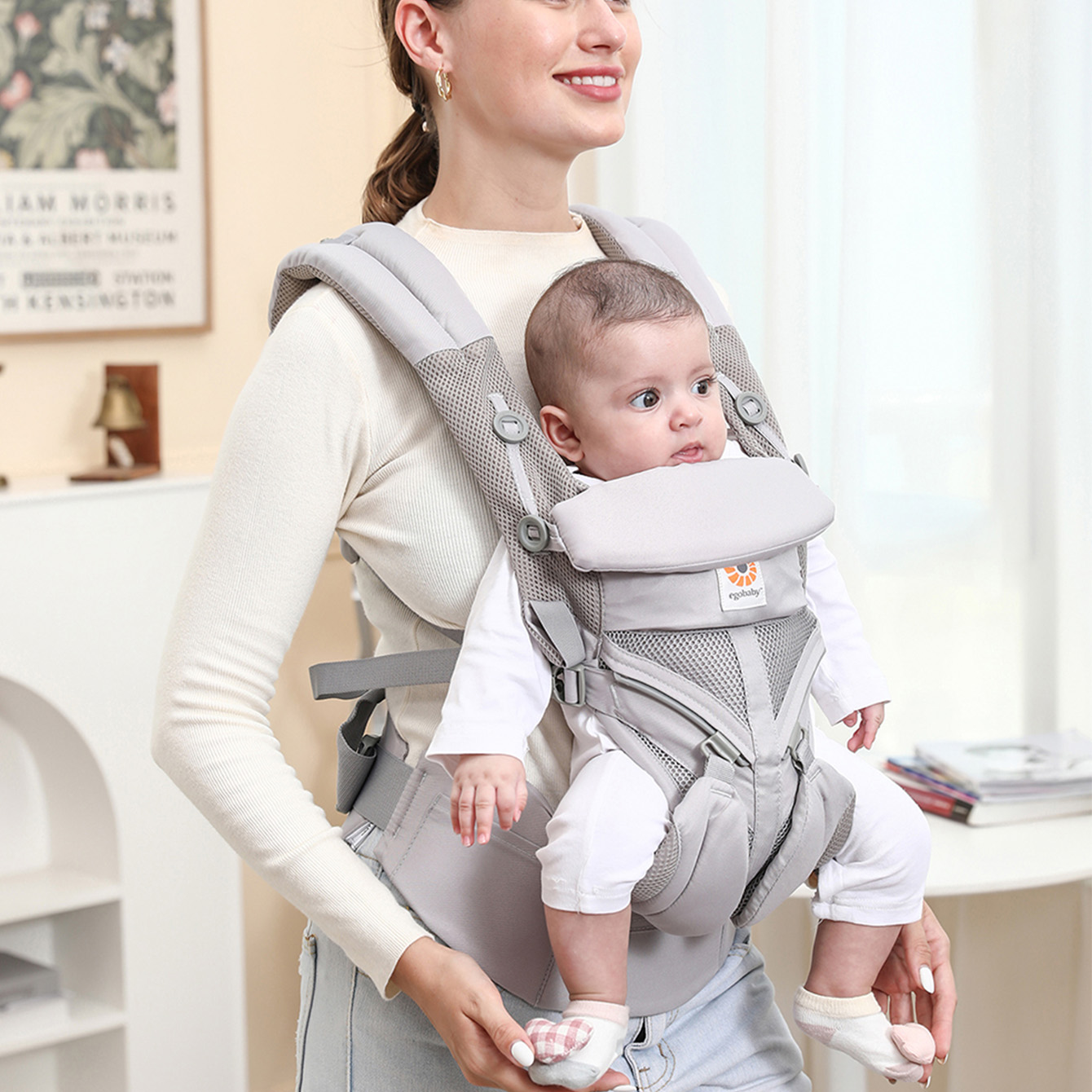 Mochila Ergonômica Multifuncio - Ergonomic Baby Carrier Newborn To Toddler avaliação e preço