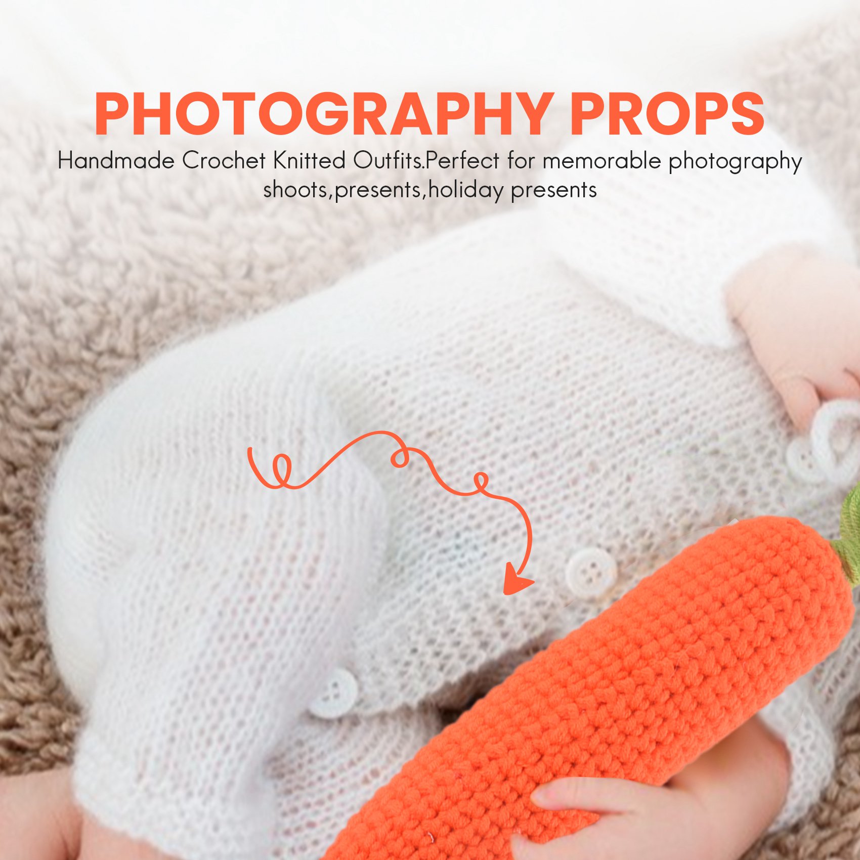 ABJA - Acessórios para fotogra - Infant Photography Props Outfit avaliação e preço