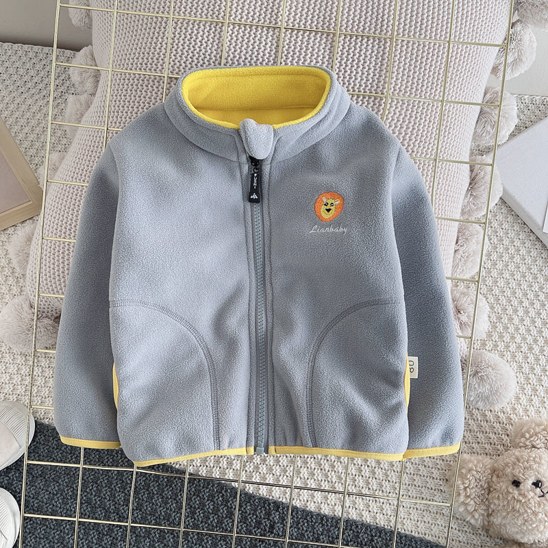 Novo Casaco de Fleece Polar pa - Toddler Boy Winter Fleece Jacket avaliação e preço