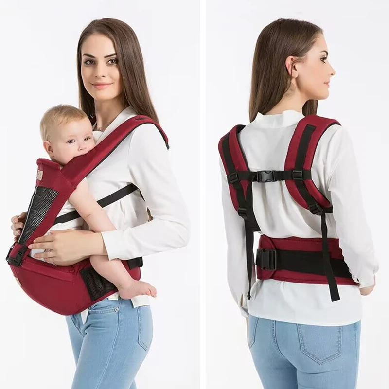 Canguru Ergonômico Multifuncio - Ergonomic Baby Carrier Newborn To Toddler avaliação e preço