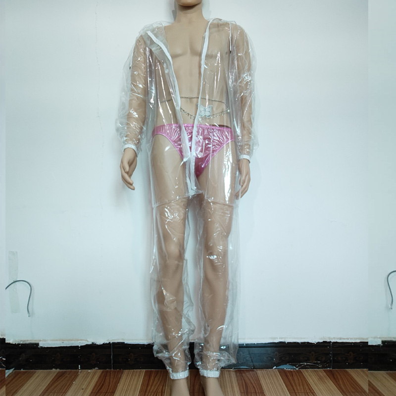 Macacão Transparente de PVC co - Diapering avaliação e preço