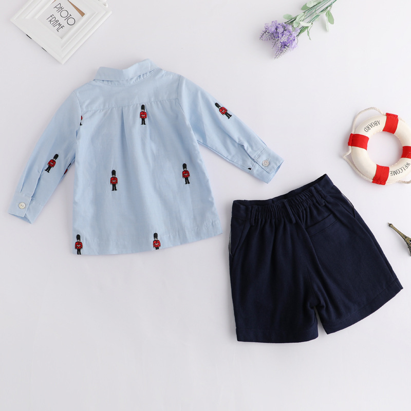 Conjuntos de Roupa Espanhola p - Baby Boy Suit Set Baptism avaliação e preço