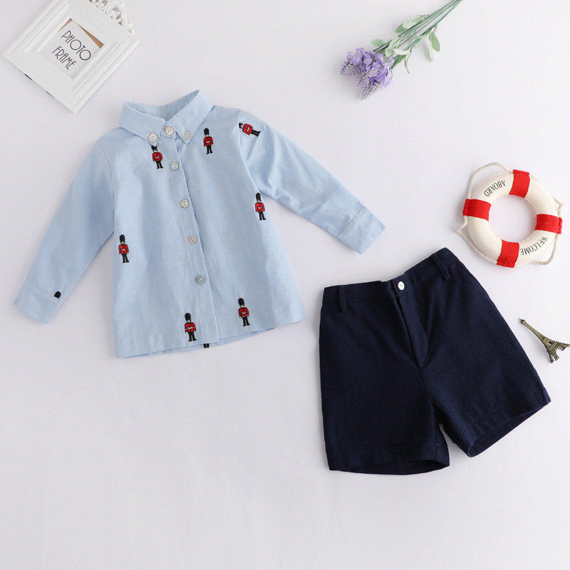 Conjuntos de Roupa Espanhola p - Baby Boy Suit Set Baptism avaliação e preço