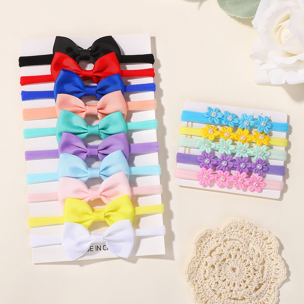 15 pçs fita bowknot elástico b - Baby Gear avaliação e preço