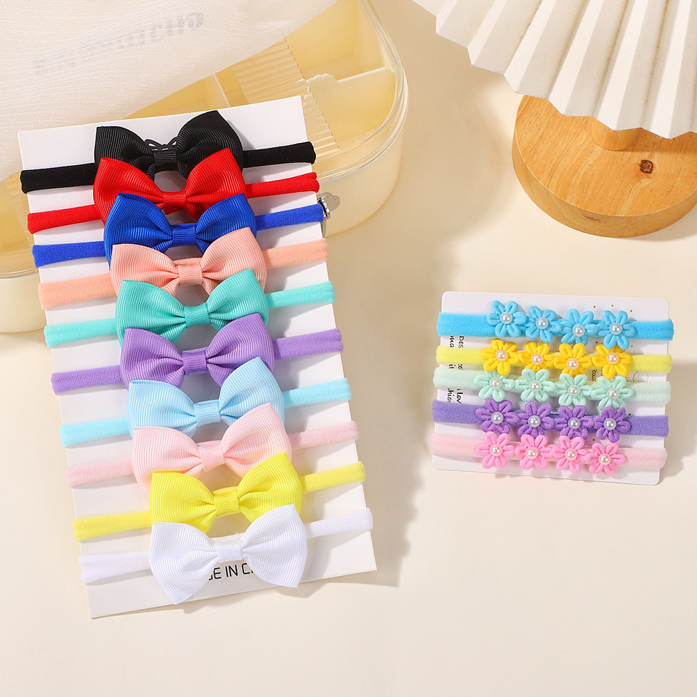 15 pçs fita bowknot elástico b - Baby Gear avaliação e preço