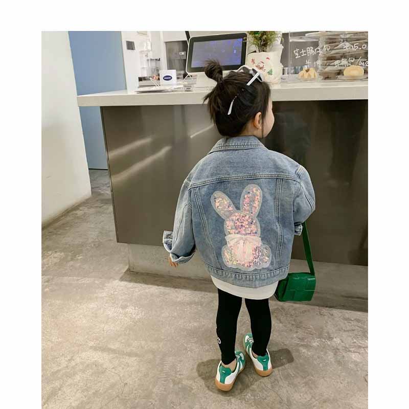 Bebê meninas denim casaco cria - Baby Clothes avaliação e preço