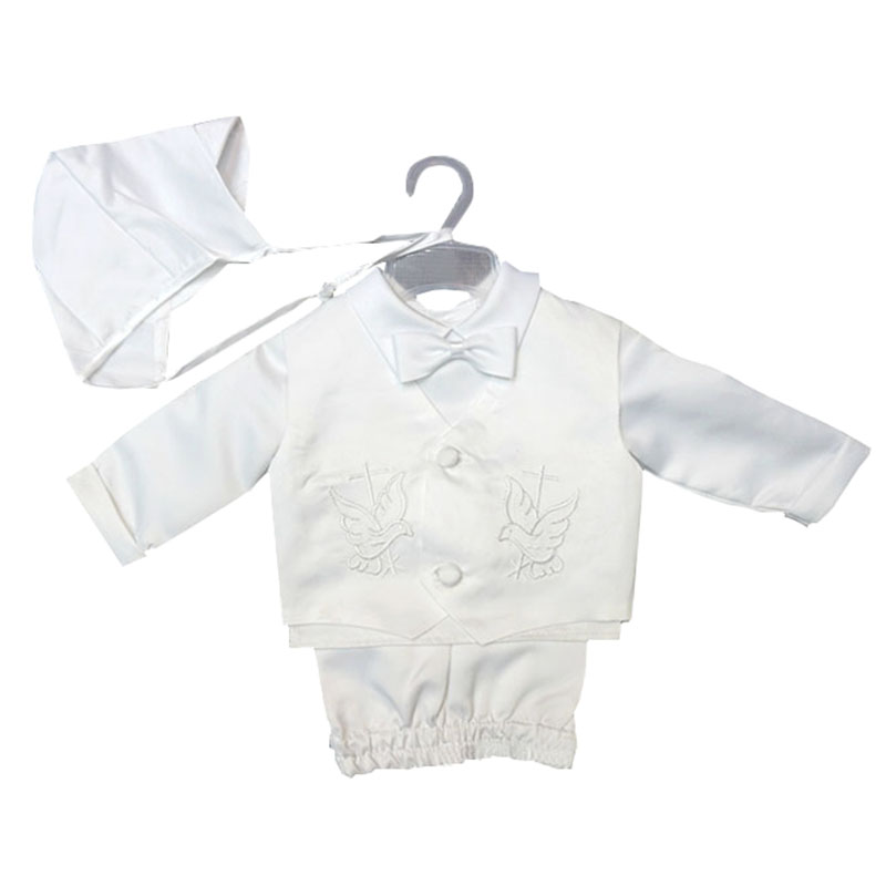 Roupas de batismo para bebês m - Baby Boy Suit Set Baptism avaliação e preço