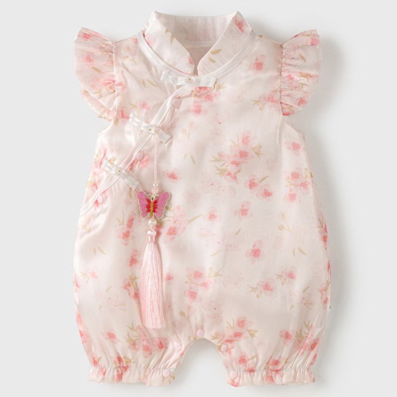 Verão recém-nascido meninas ro - Newborn Baby Girl Romper Floral avaliação e preço