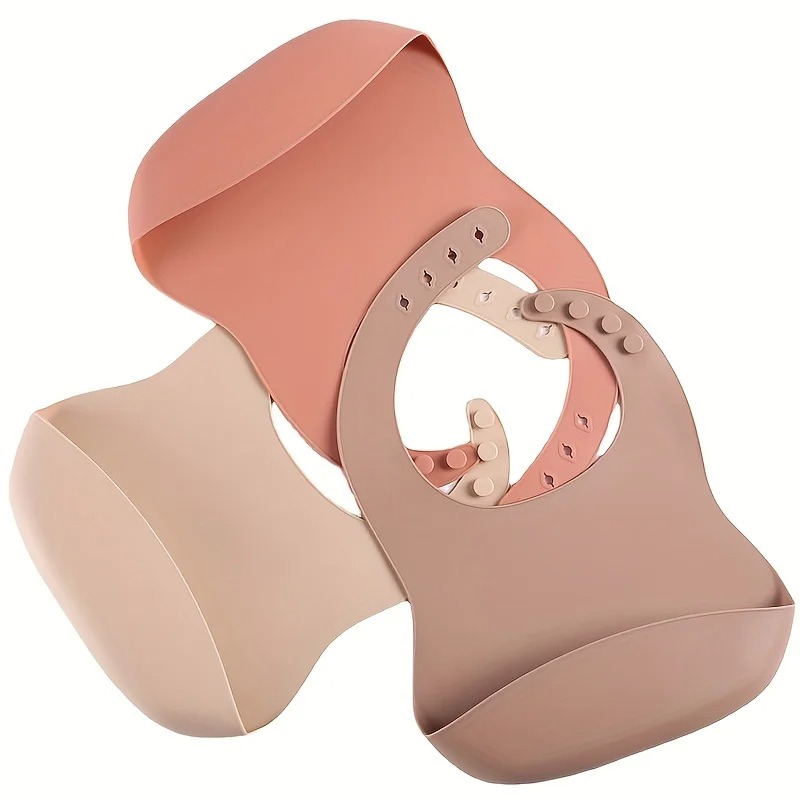 Babadores para bebês à prova d - Waterproof Baby Bibs Silicone avaliação e preço