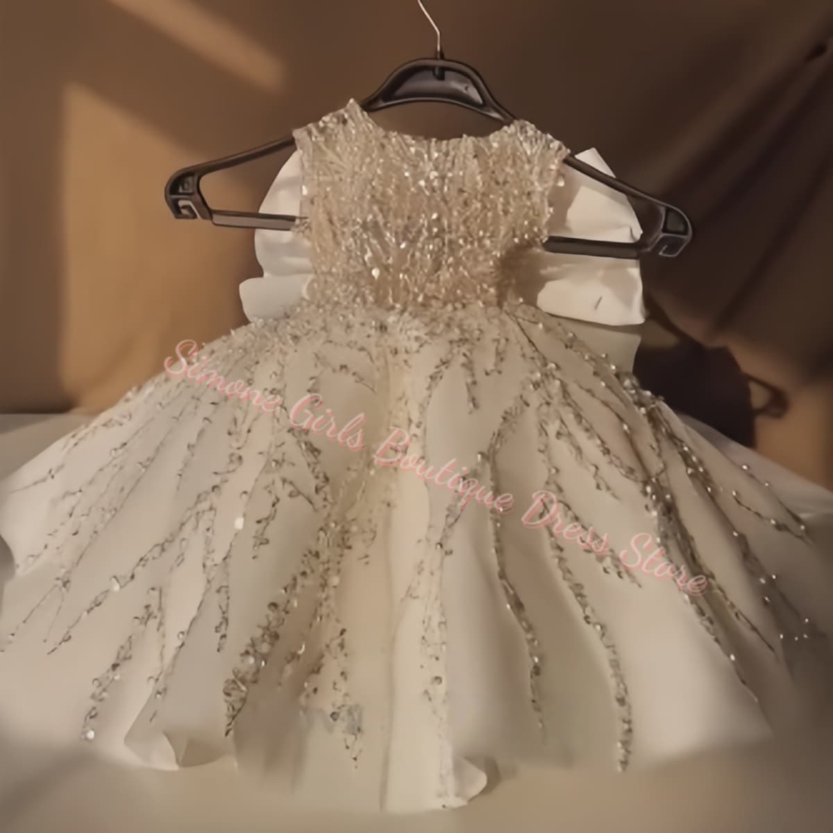Vestido de Dama de Honra Luxuo - Toddler Girl Tulle Party Dress avaliação e preço