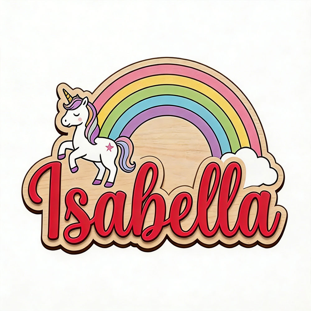 Placa de Nome Personalizada Un - Nursery avaliação e preço