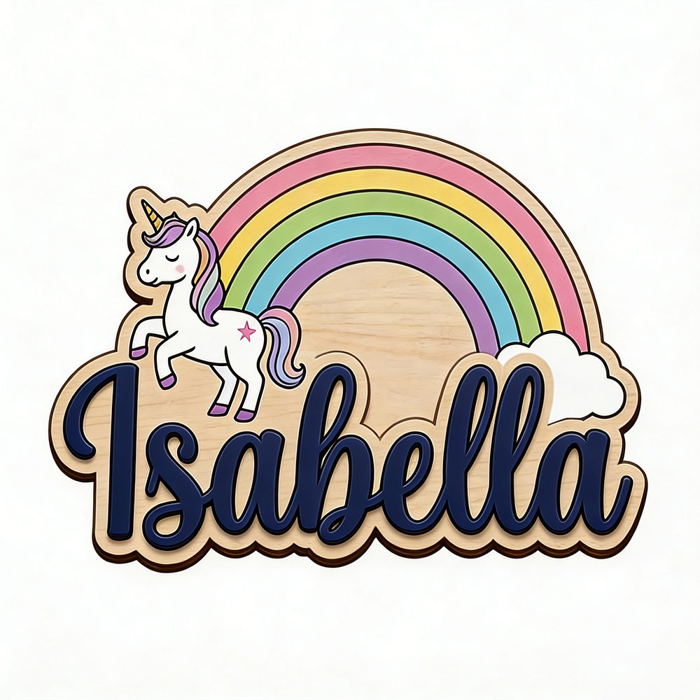 Placa de Nome Personalizada Un - Nursery avaliação e preço