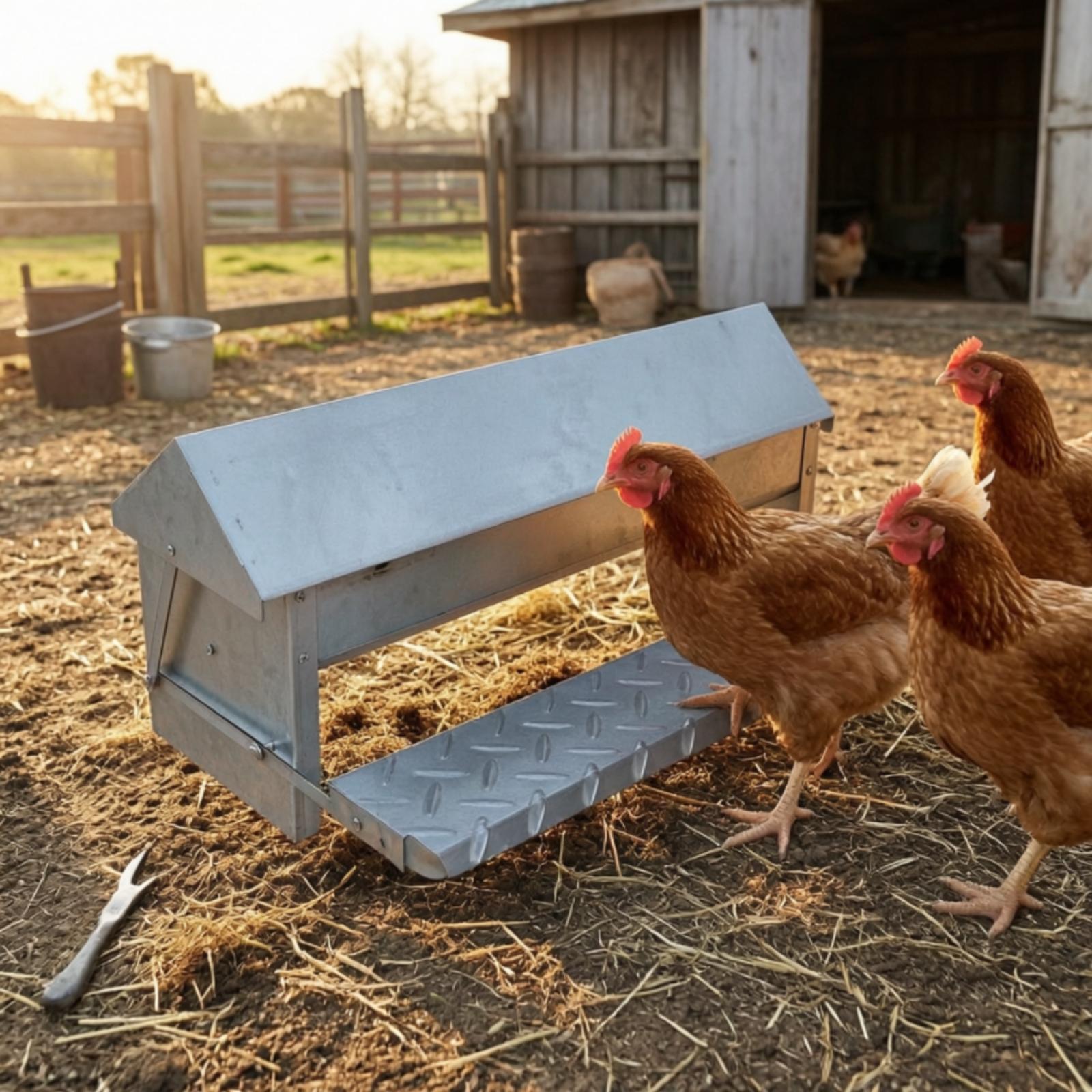 Comedouro Automático para Aves - Feeding avaliação e preço