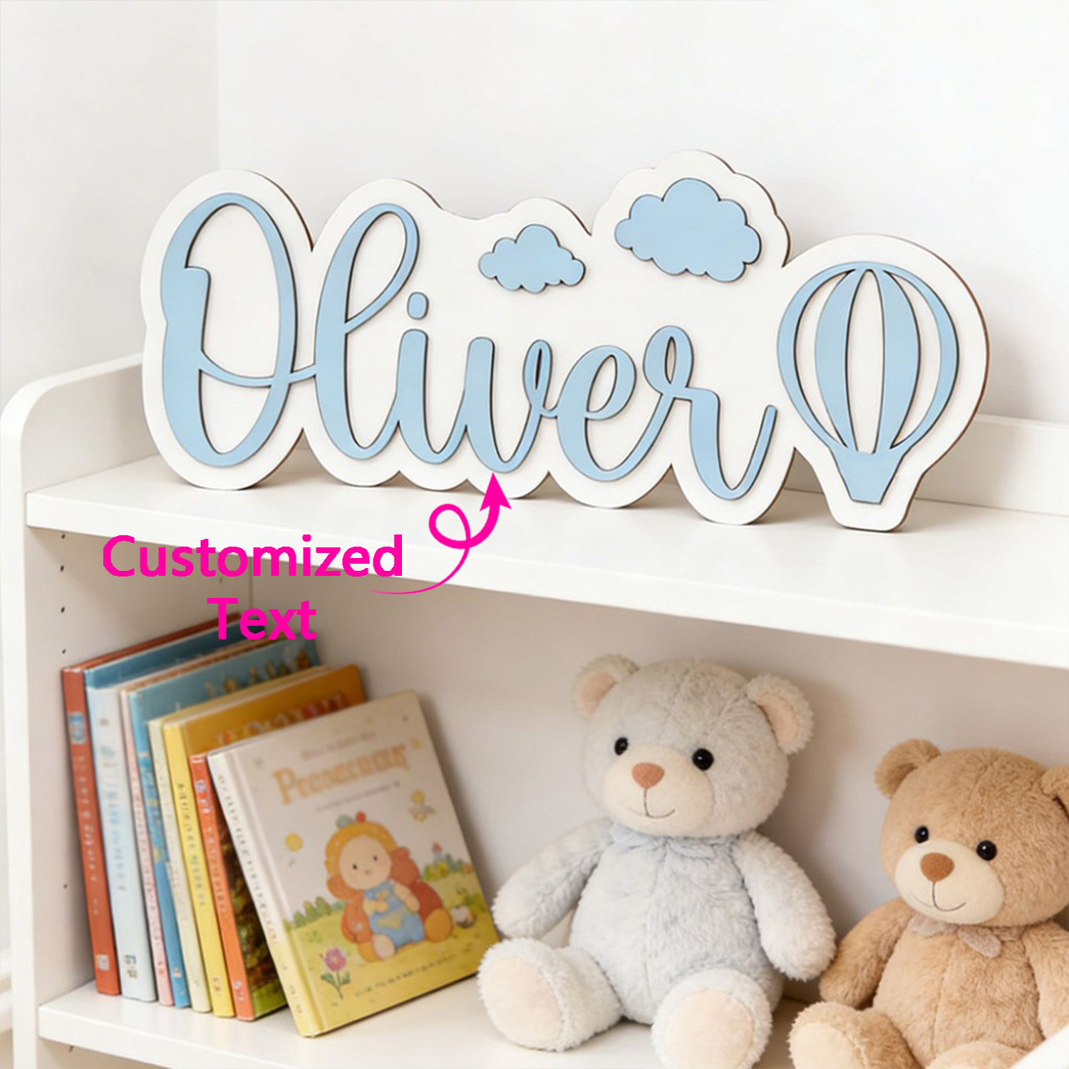 Placa de Quarto Personalizada  - Nursery avaliação e preço