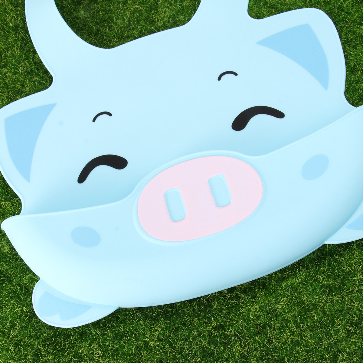 1 Peça de Babador de Silicone  - Waterproof Baby Bibs Silicone avaliação e preço