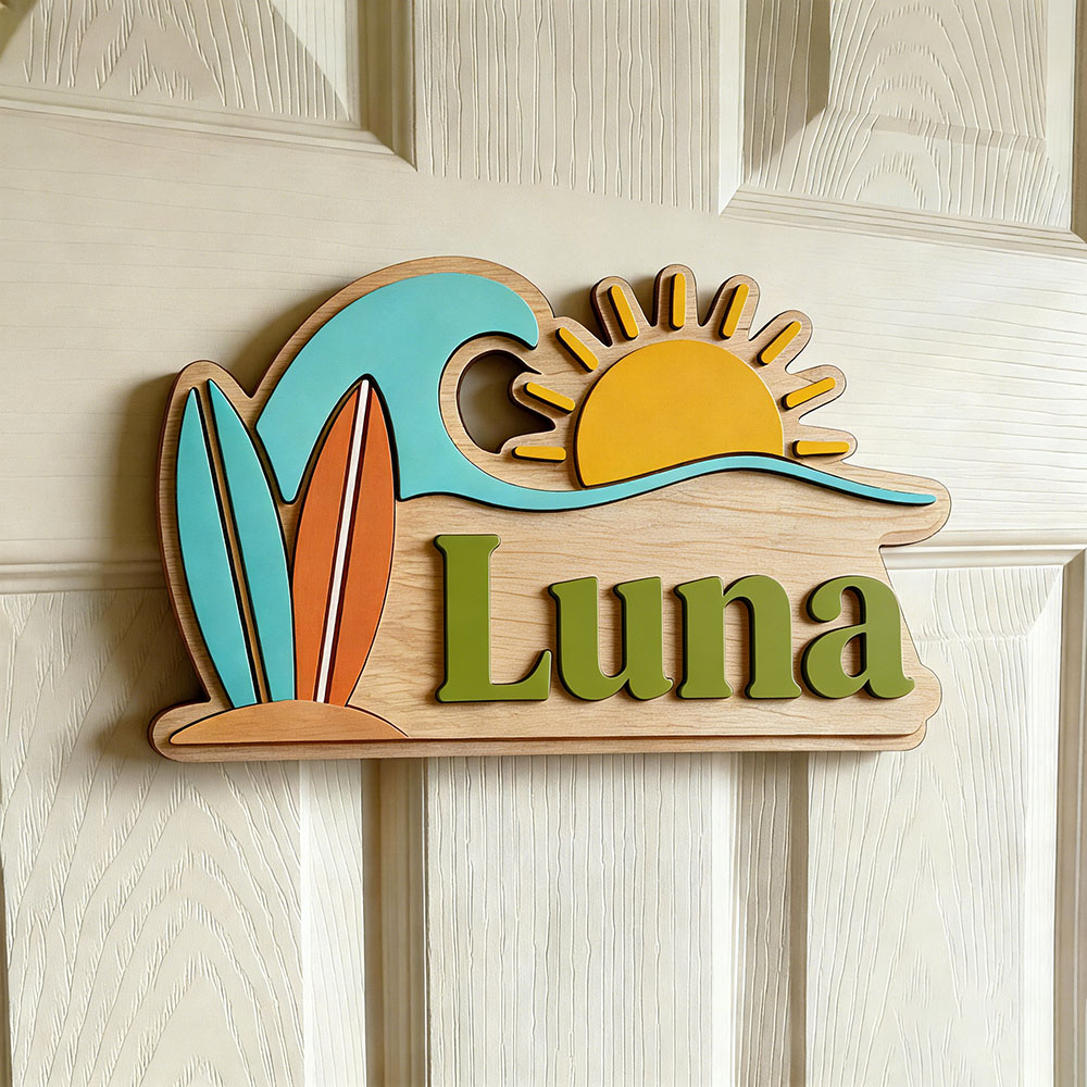 Placa de Porta Personalizada d - Nursery avaliação e preço