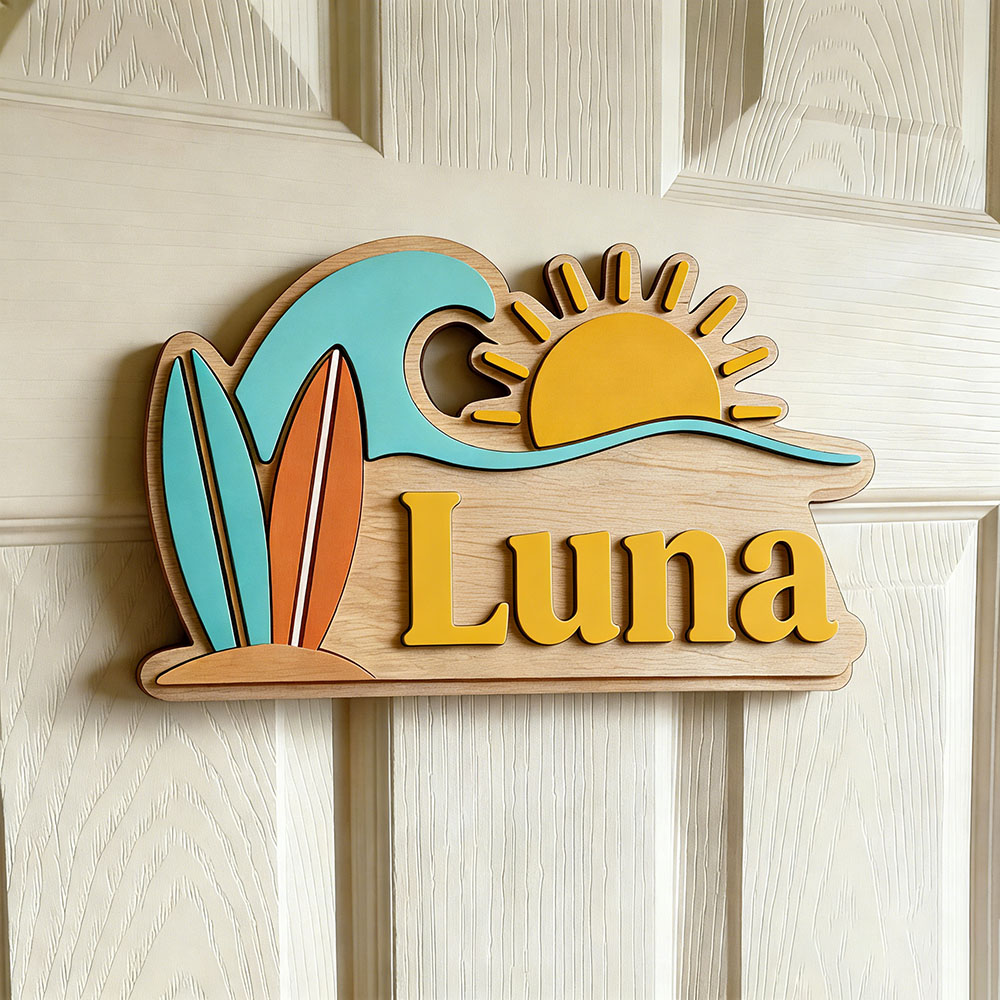 Placa de Porta Personalizada d - Nursery avaliação e preço