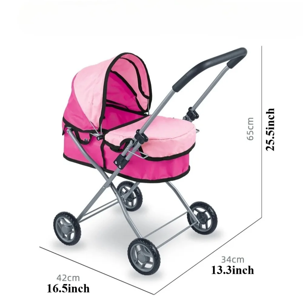 Carrinho de boneca para crianç - Lightweight Foldable Baby Stroller Compact avaliação e preço
